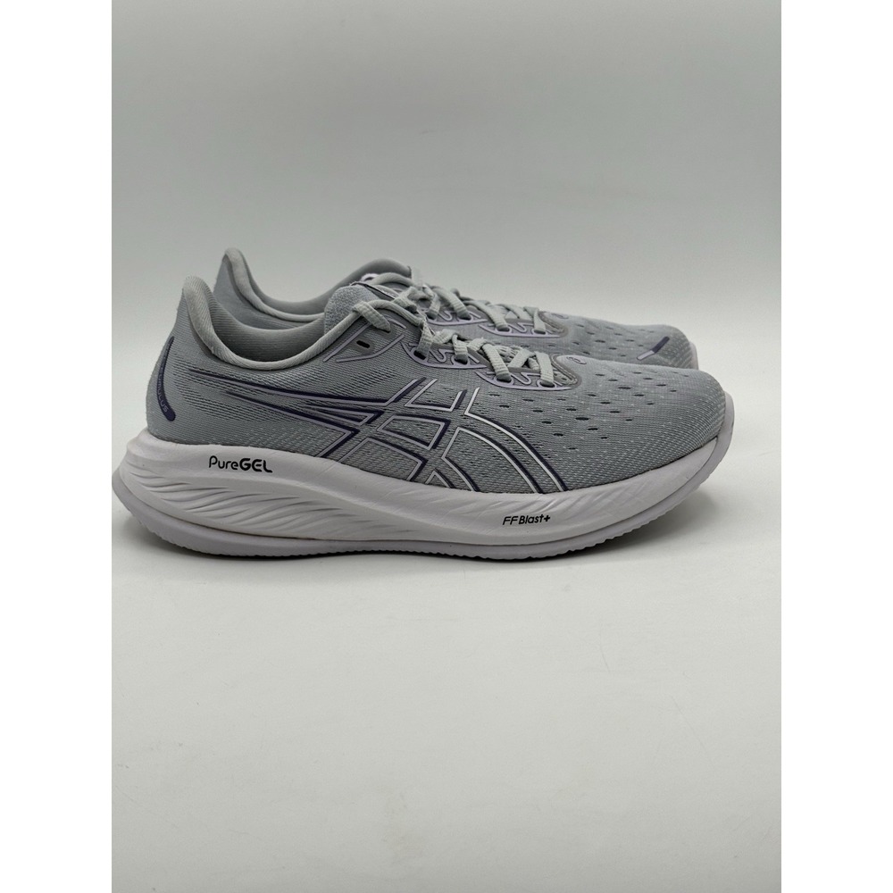 Asics Gel Cumulus 26 Womens Size 8.5 Gray White Running Sneakers Shoes 1012B599